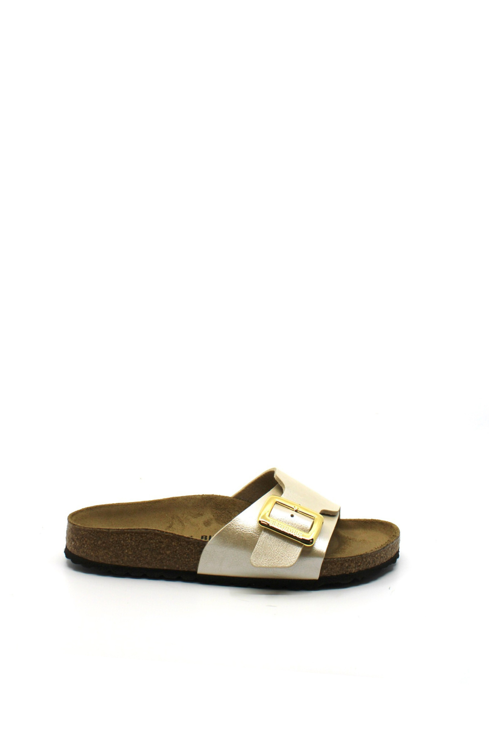 Birkenstock Catalina Luxe Buckle – Graceful Pearl White (Narrow) - Dear Lucy