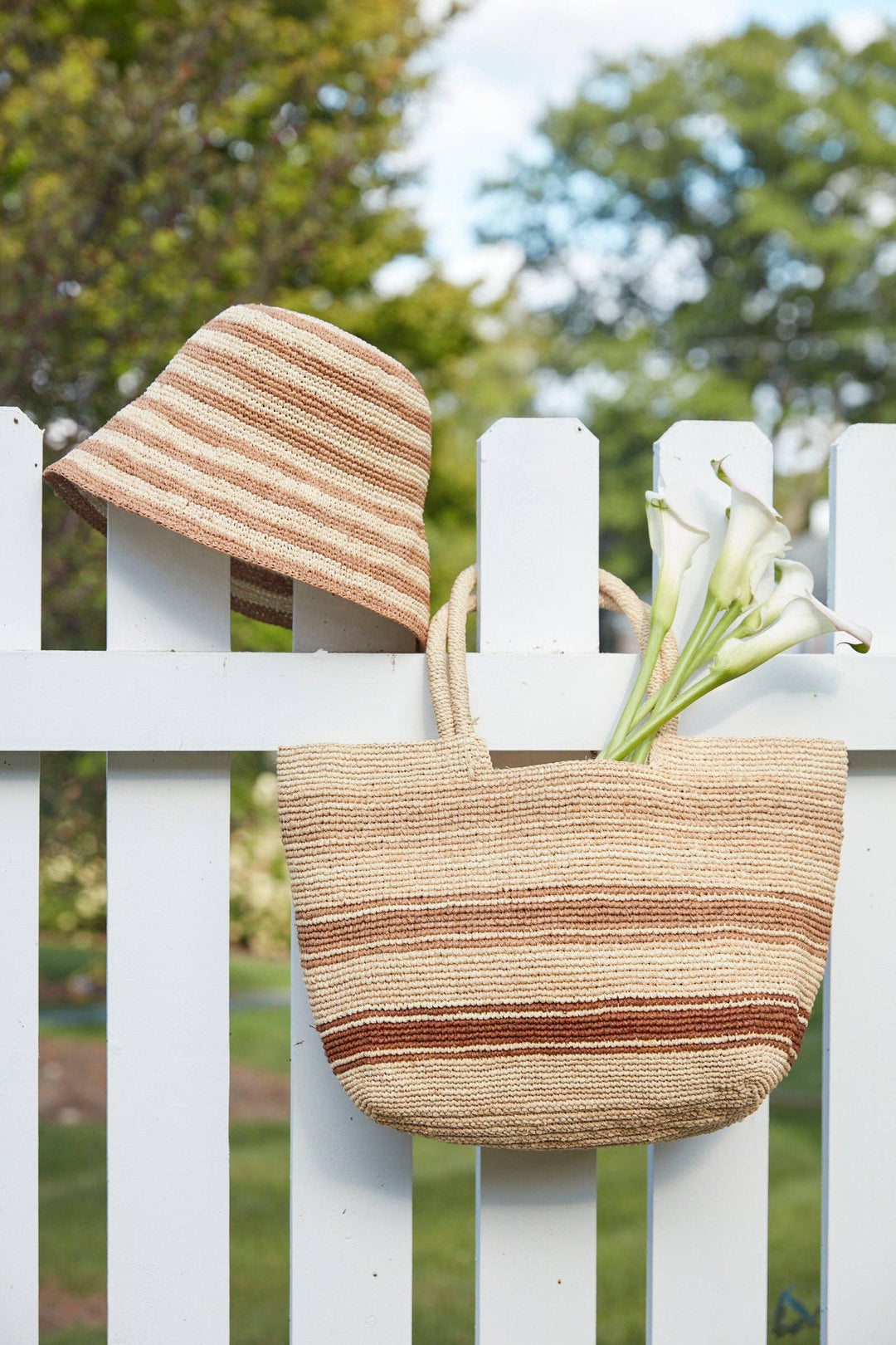 Mar Y Sol Piper Tote Sand- Dear Lucy