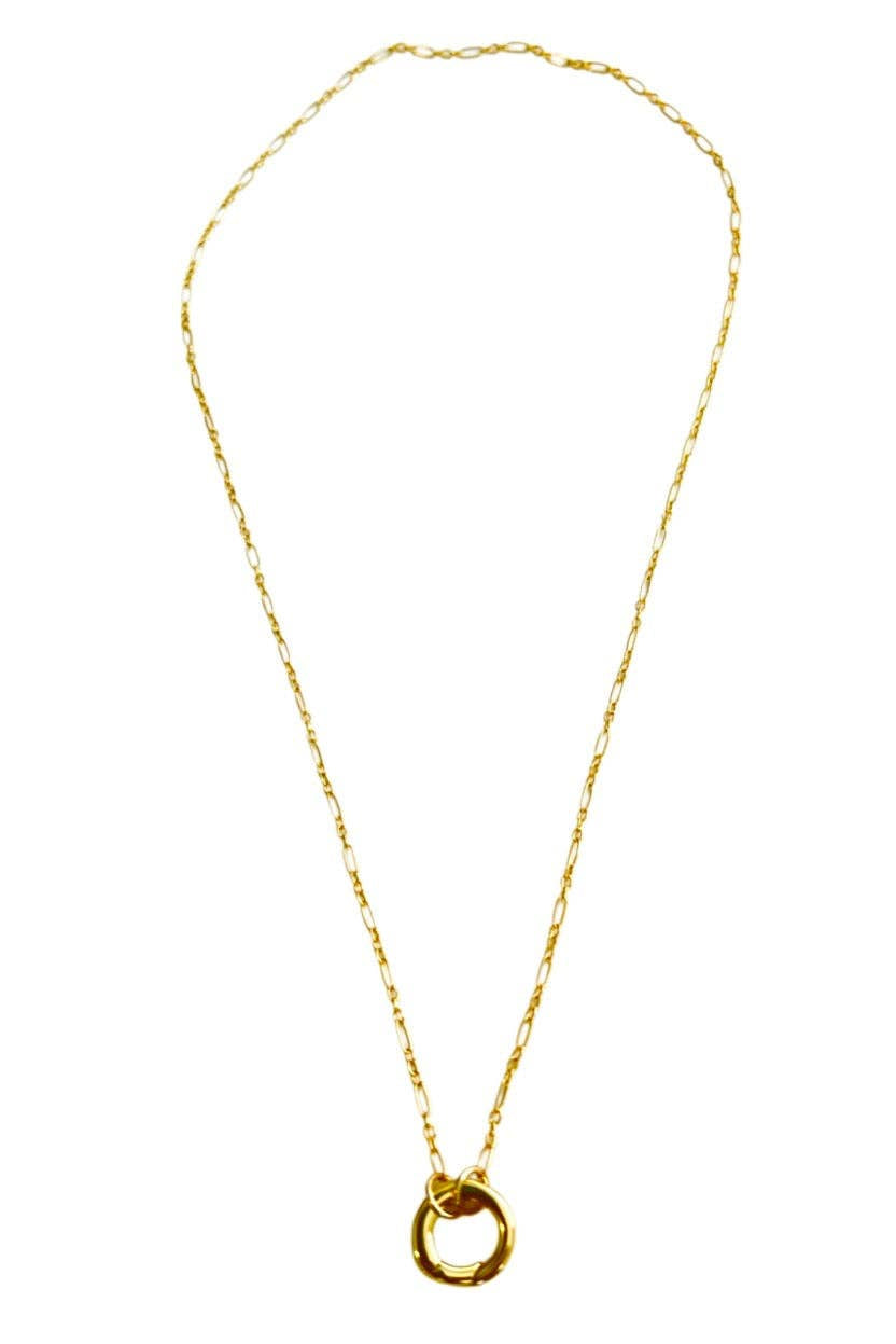 Gold-Filled Chain with Charm Holder - Dear Lucy