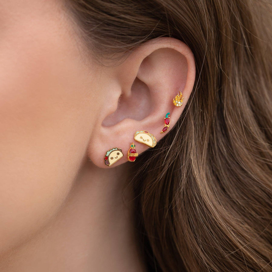 Red Hot Chili Pepper Studs - Dear Lucy
