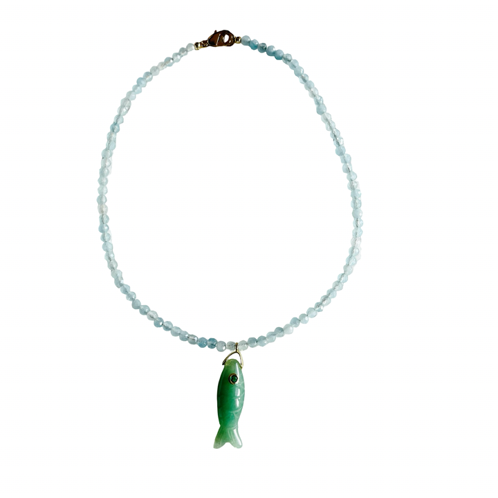 Market and King The Big Eye Fish Necklace