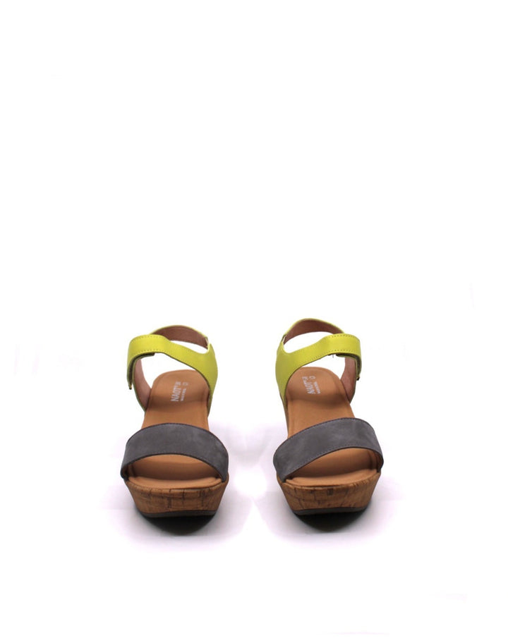 Naot Summer Smoke Grey/Soft Lime - Dear Lucy