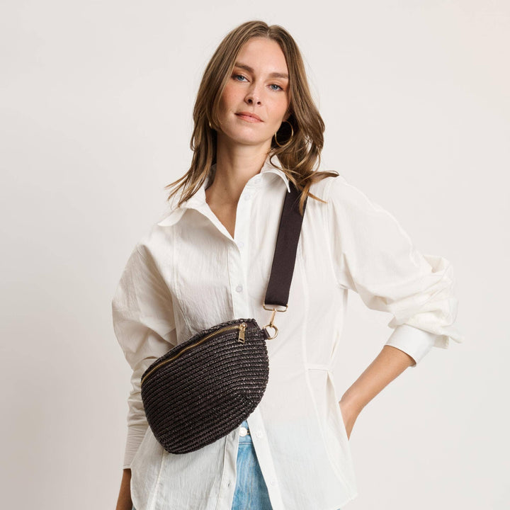 Moda Luxe Gizelle Belt Bag Chocolate