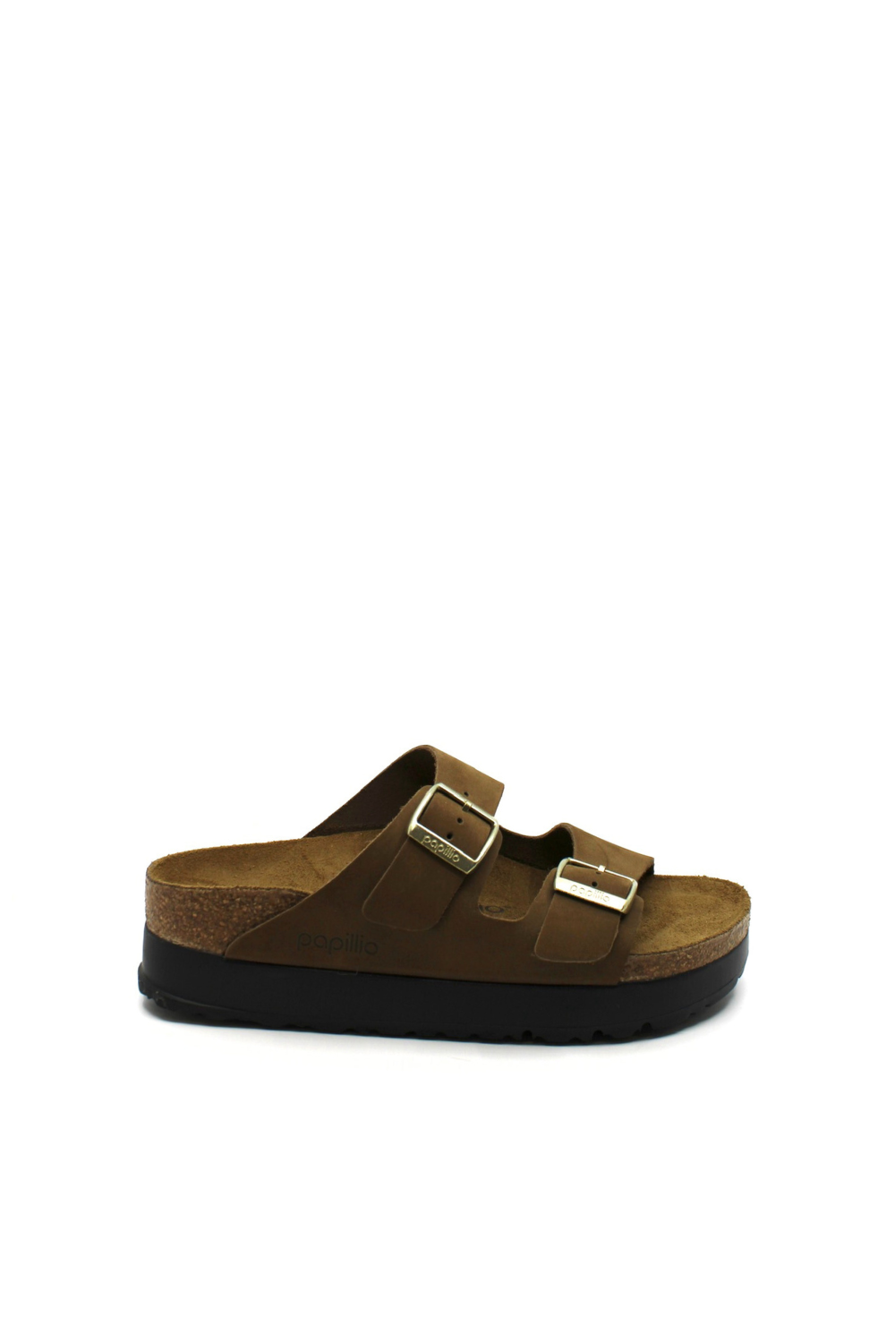 Papillio by Birkenstock Arizona Platform Dark Tea Narrow - Dear Lucy
