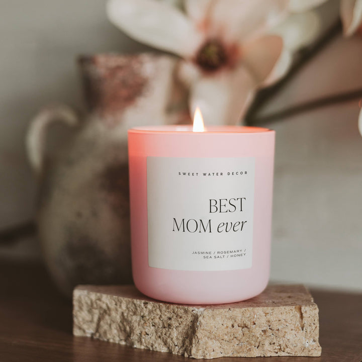 Best Mom Ever 15 oz Soy Candle - Dear Lucy