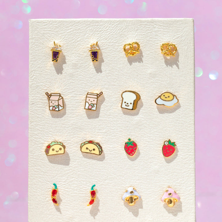 It's Boba Time Studs - Dear Lucy