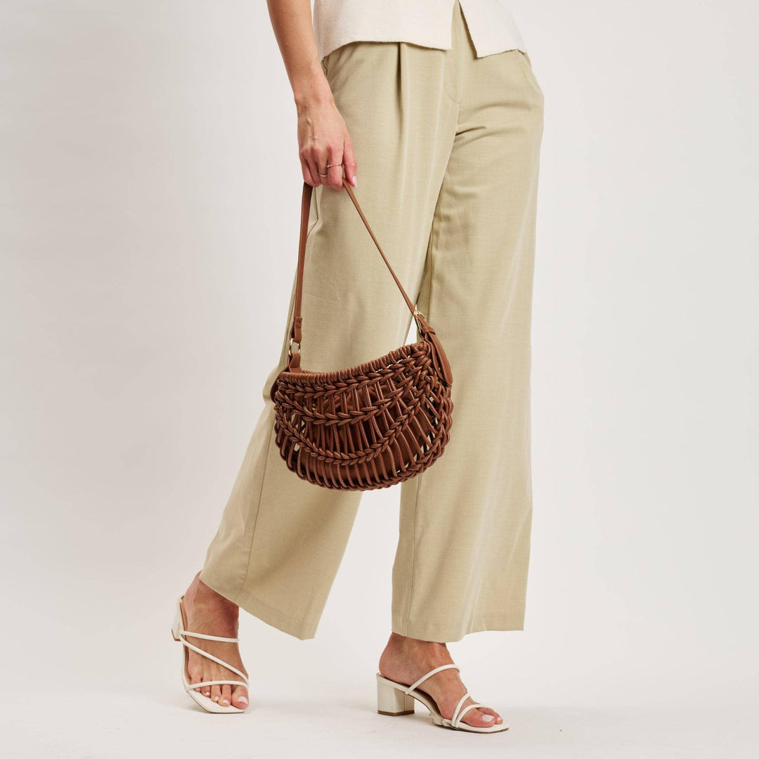Moda Luxe Francesca Clutch Cognac