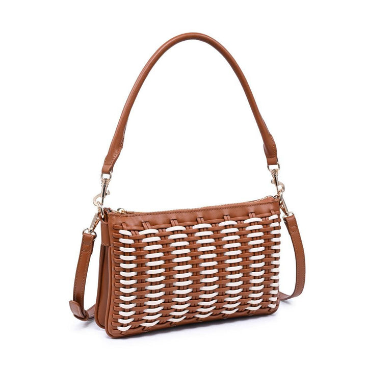 Moda Luxe Maggie Crossbody Tan Ivory