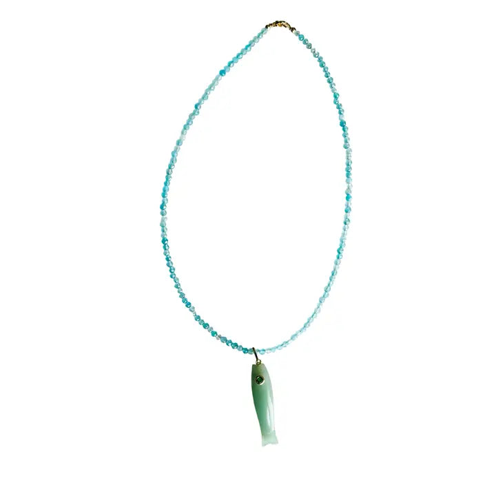 Market And King The Cooper Fish Necklace
