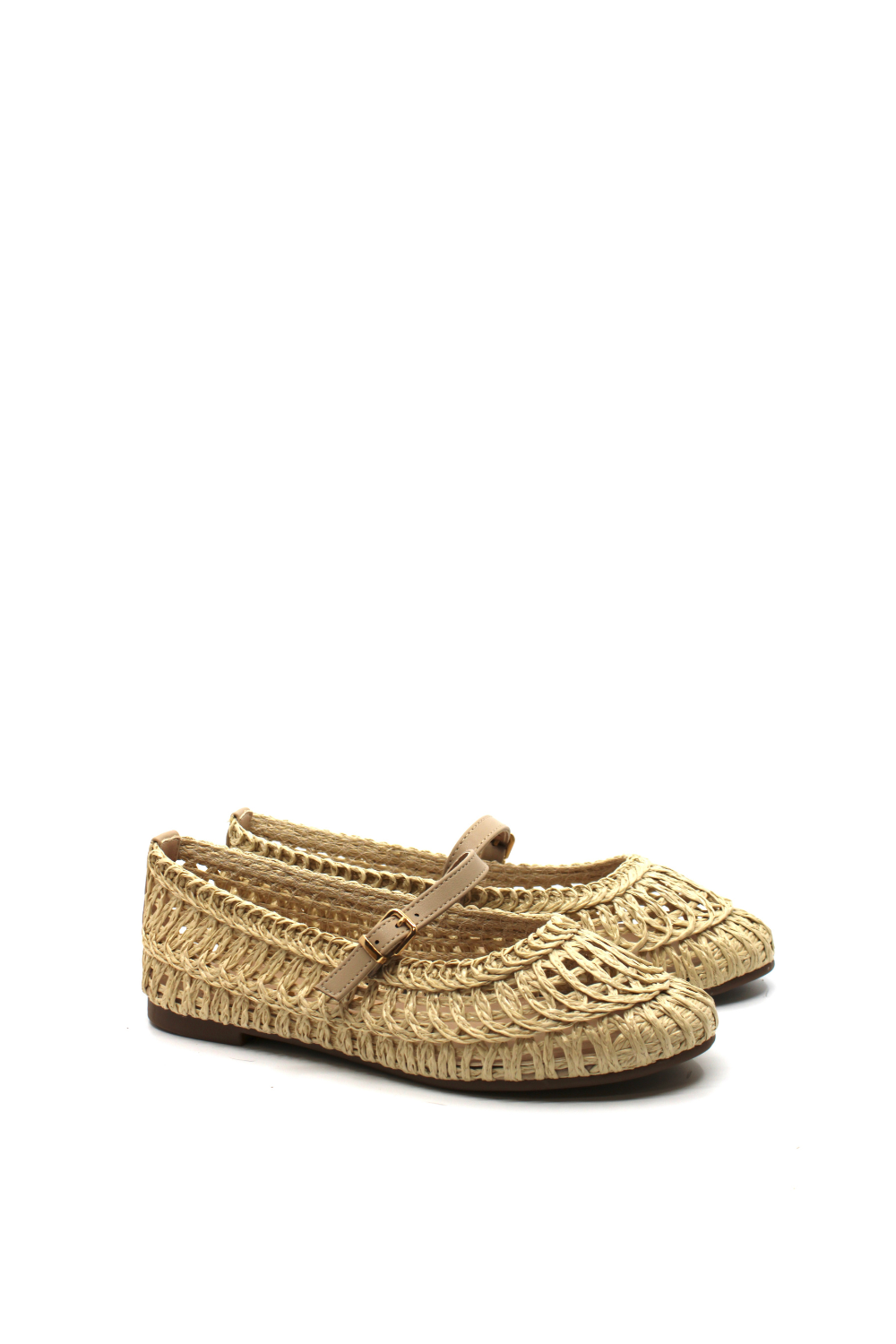 CCOCCI Susan Woven Flat Natural - Dear Lucy