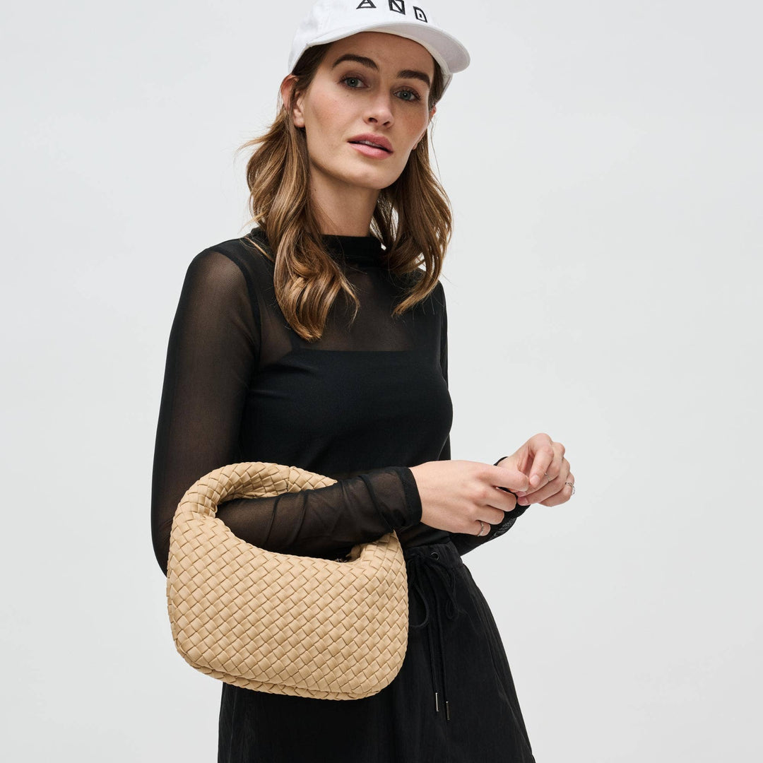 Sol & Selene Dare to Dream - Small Woven Neoprene Clutch - Dear Lucy