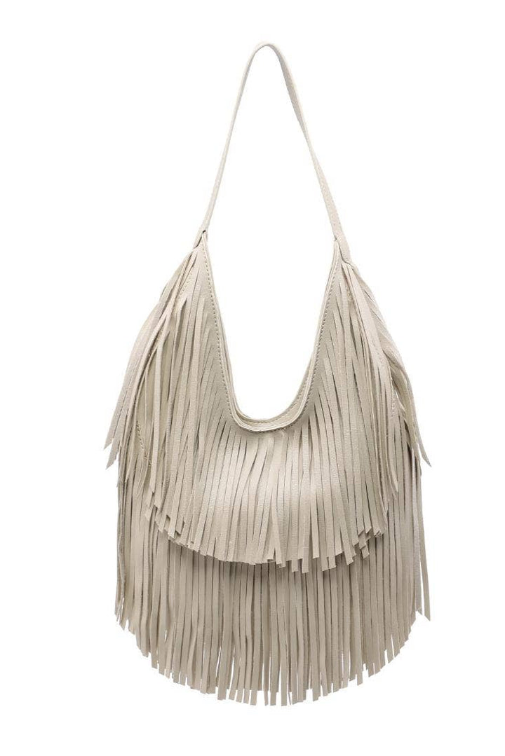 Moda Luxe Stevie Hobo Cream