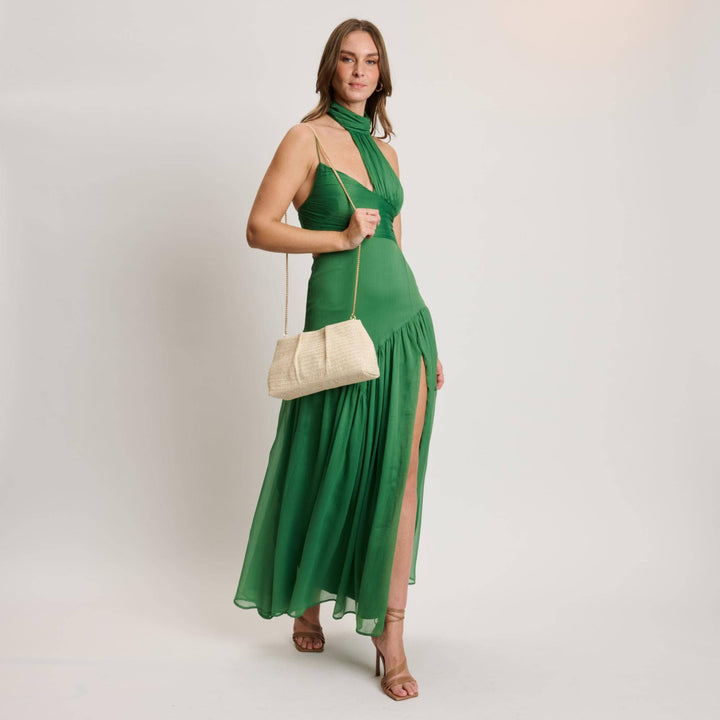 Moda Luxe Breeze Clutch Cream