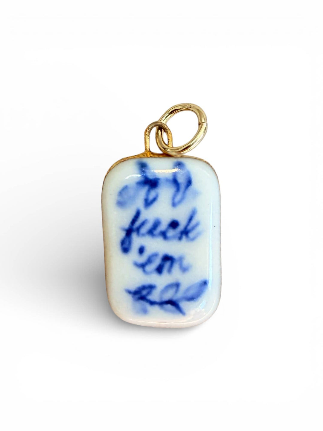 "Fuck 'em" Floral Charm - Dear Lucy