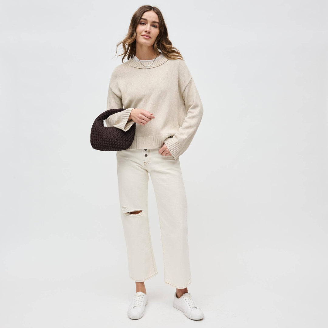 Sol & Selene Dare to Dream - Small Woven Neoprene Clutch - Dear Lucy