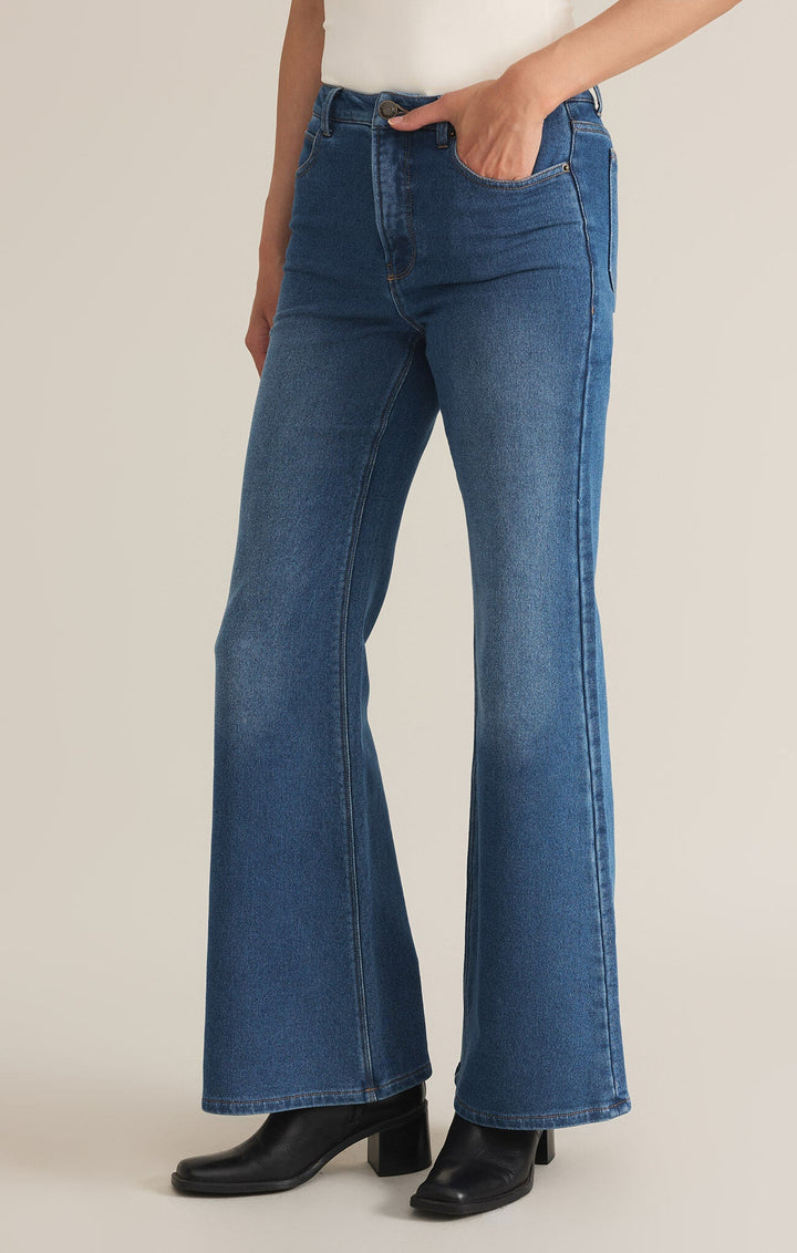 Z Supply Georgia Relaxed leg Denim Pant - Dear Lucy