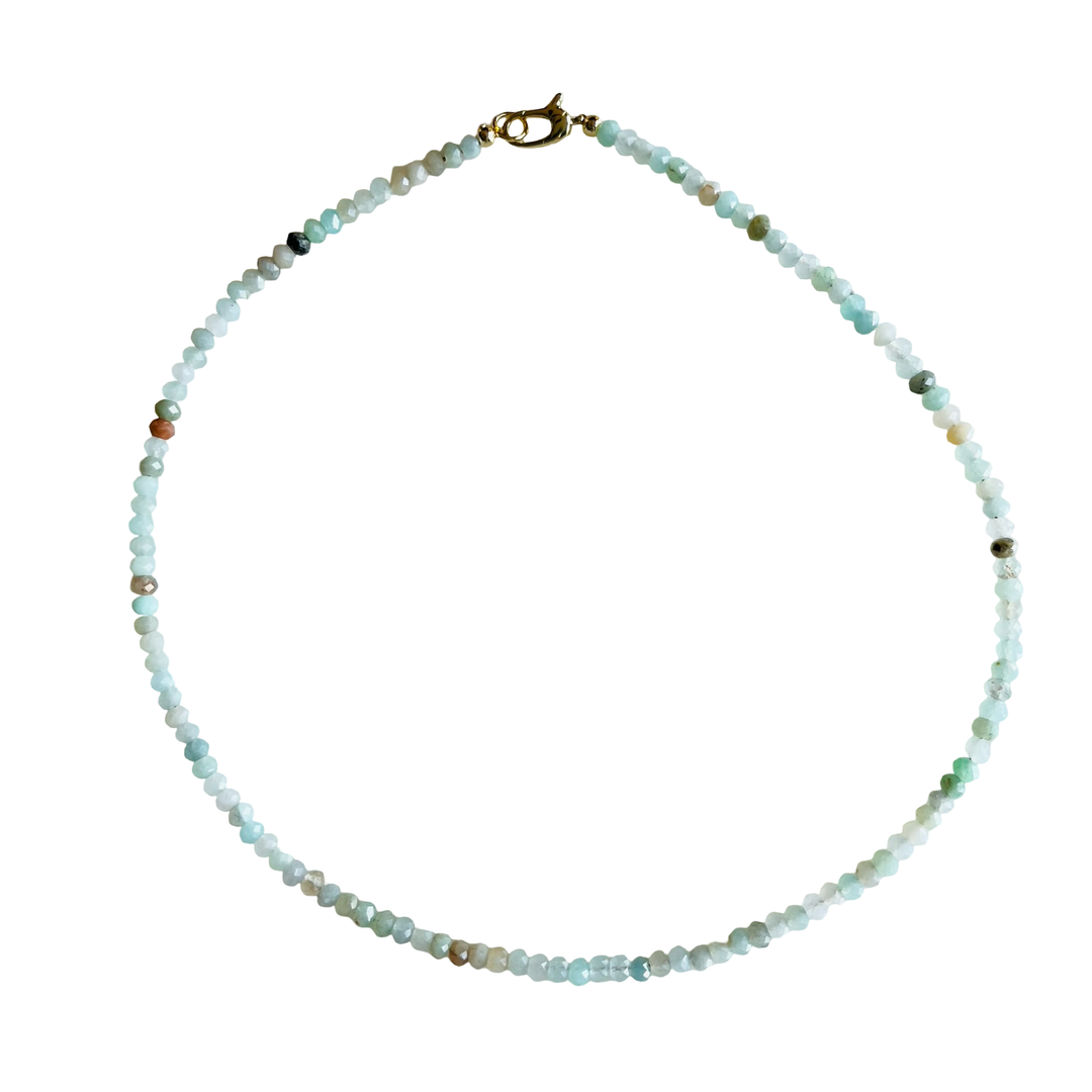 Market and King Dainty Candy Gemstone Necklace - Dear Lucy