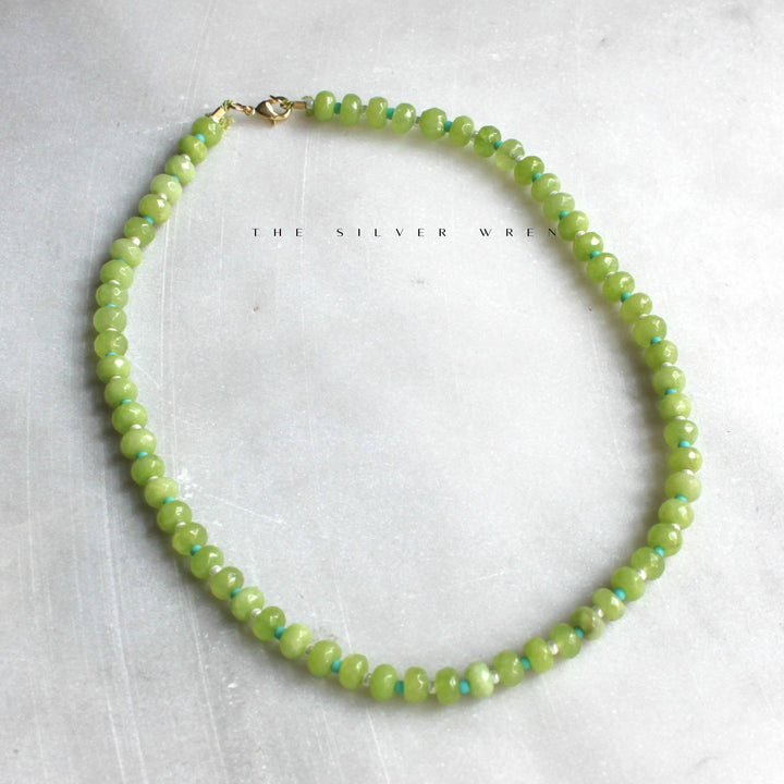 The Silver WrenIslands Stone Candy Beaded Necklace - Dear Lucy