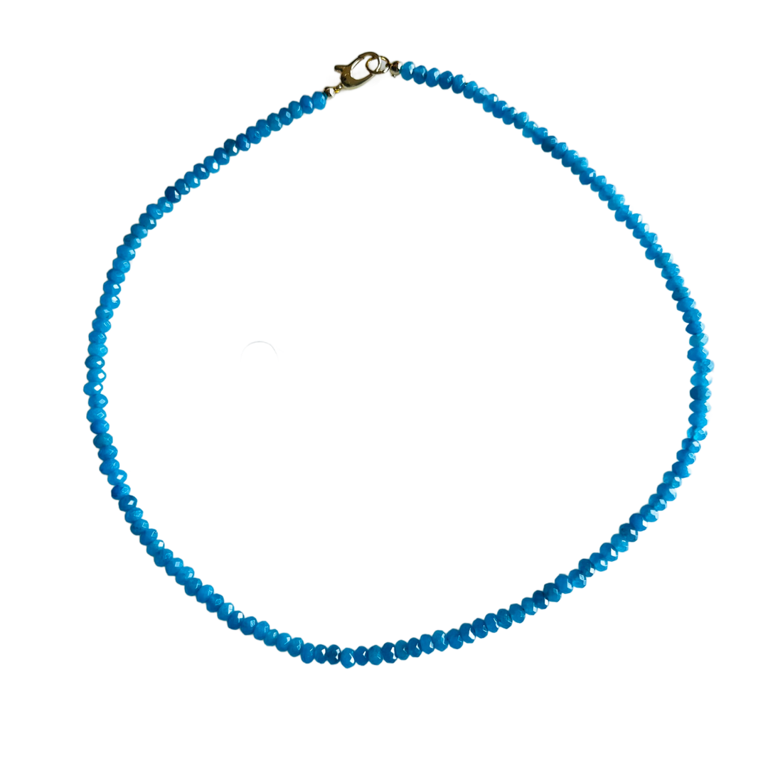 Market and King Dainty Candy Gemstone Necklace