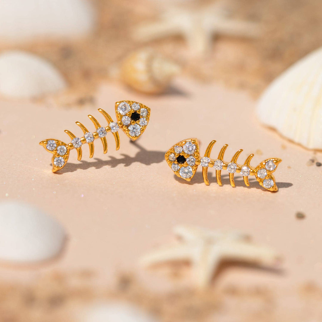 Bone to Pick Earrings - Dear Lucy