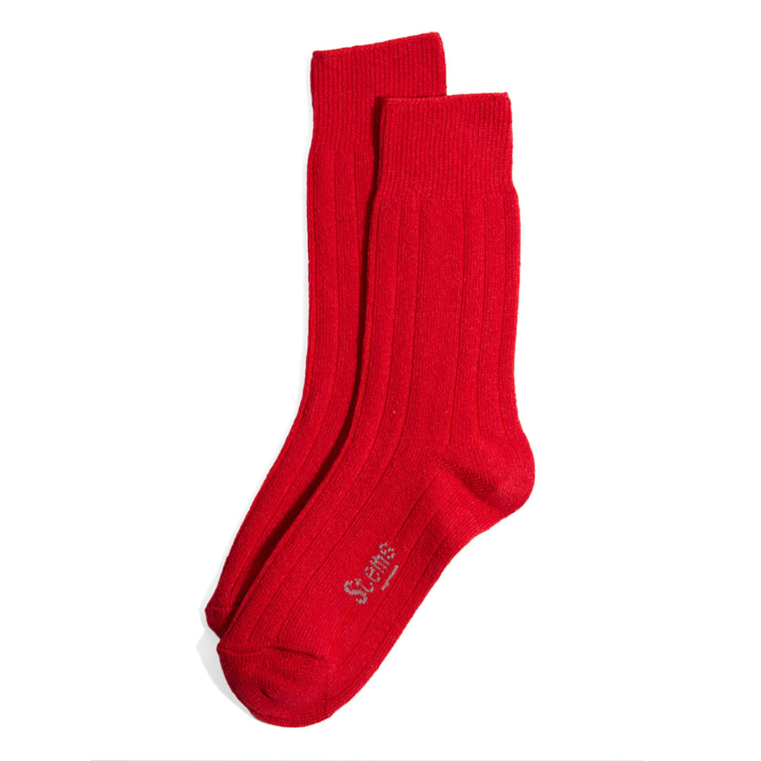Stems Lux Wool Cashmere Crew Socks