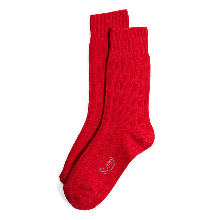 Stems Lux Wool Cashmere Crew Socks