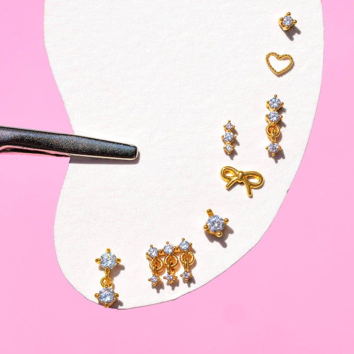 Girls Crew Lil Bow Stud Earrings - Dear Lucy