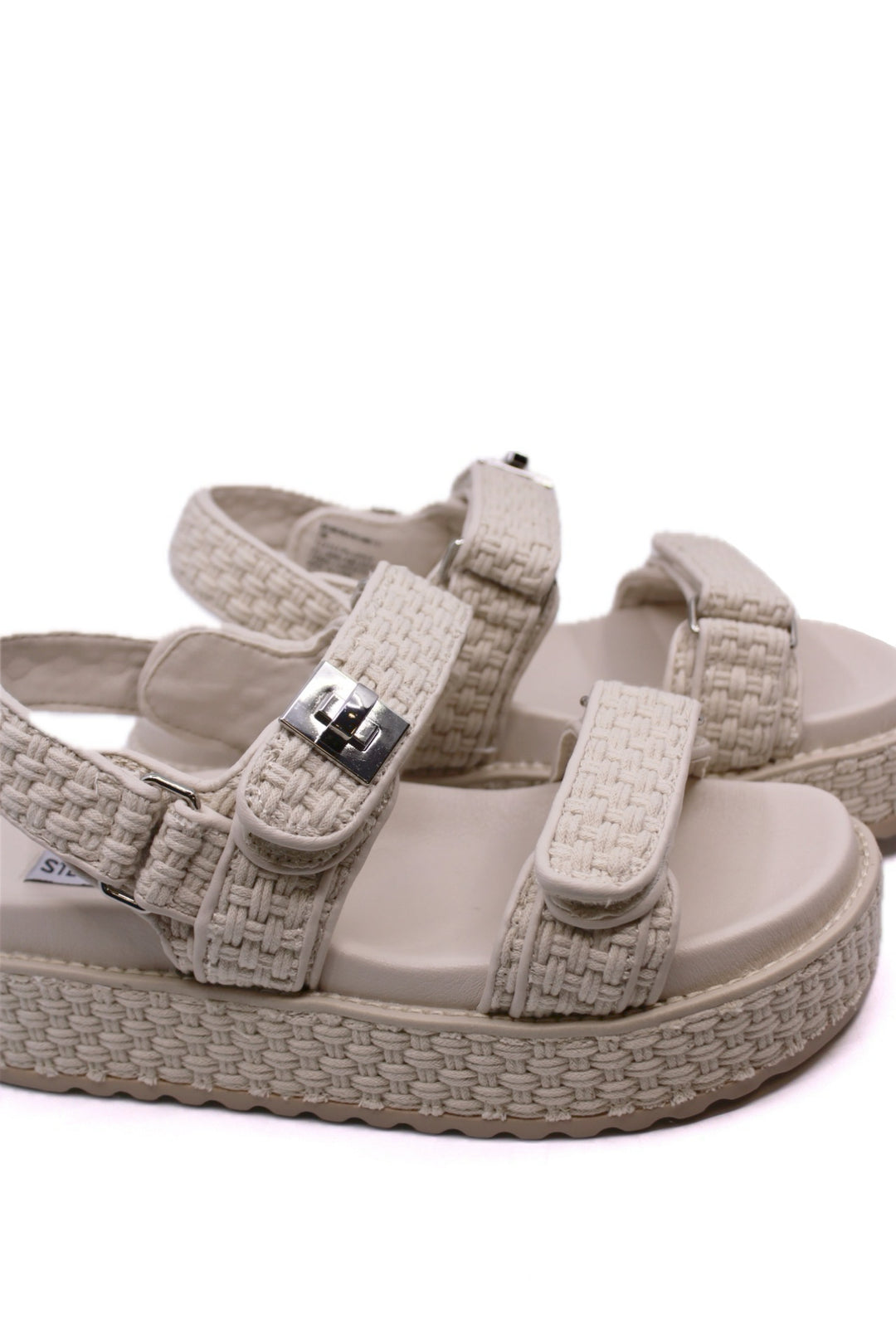 Steve Madden BigMona Bone Raffia - Dear Lucy