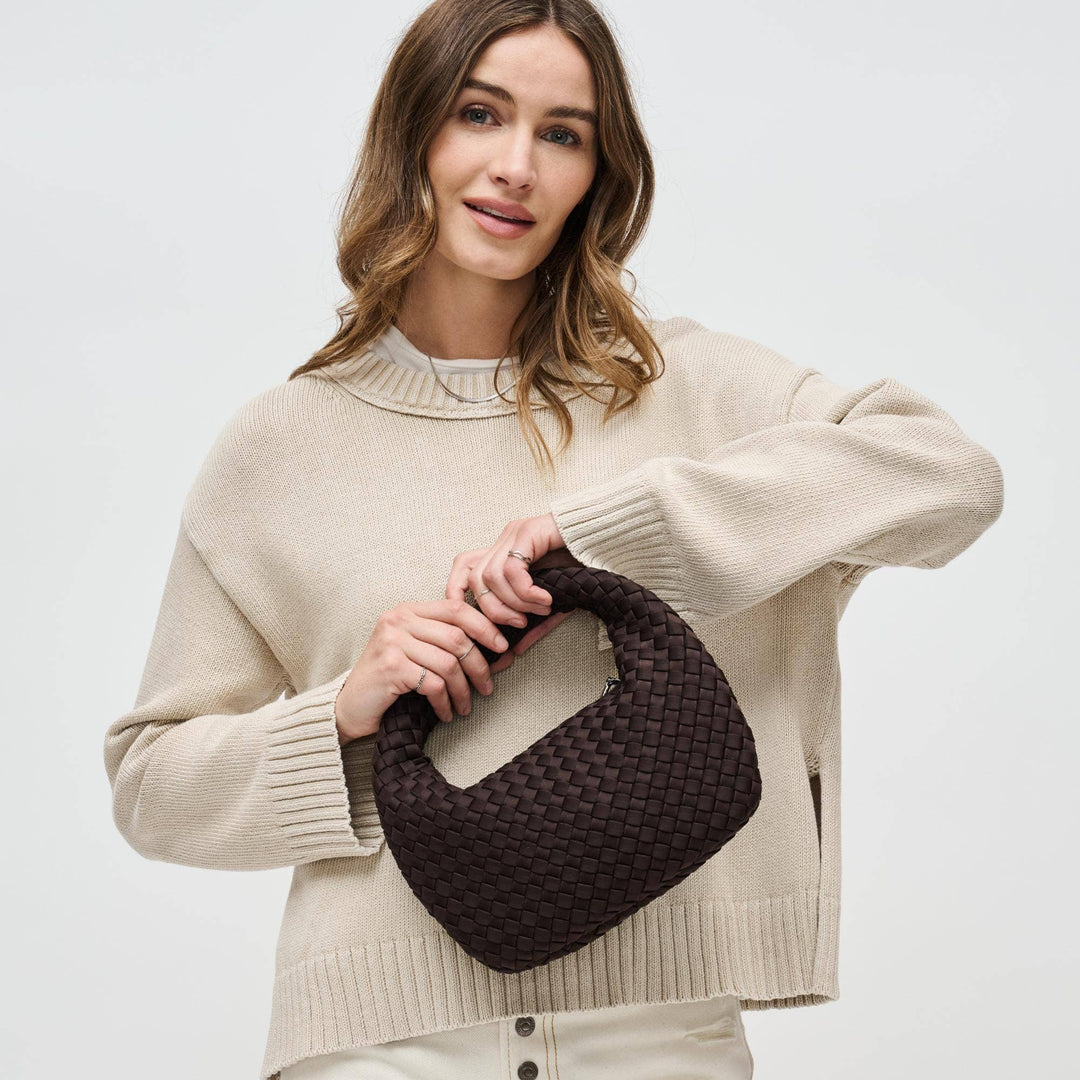 Sol & Selene Dare to Dream - Small Woven Neoprene Clutch - Dear Lucy