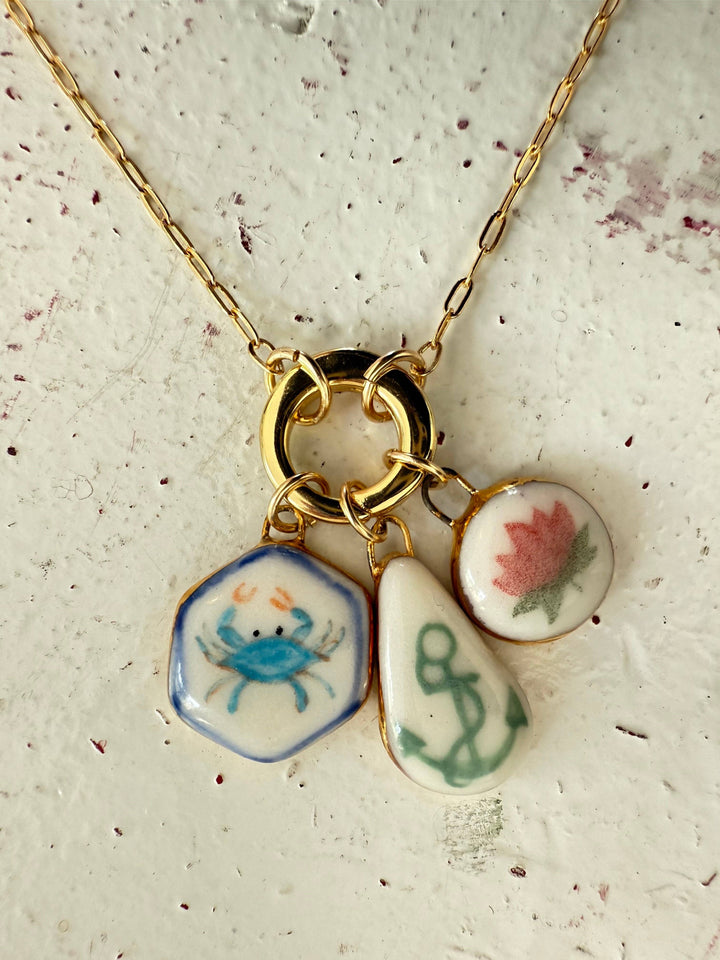 Gold-Filled Chain with Charm Holder - Dear Lucy