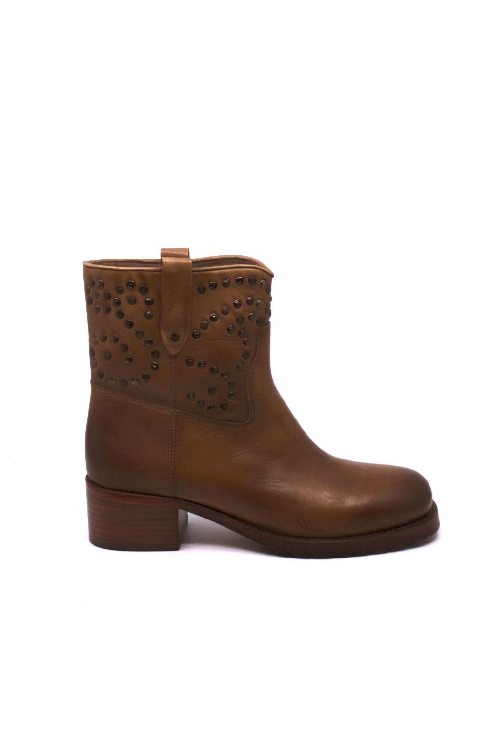 Free People Harmony Studded Ankle Boot Biscuit - Dear Lucy