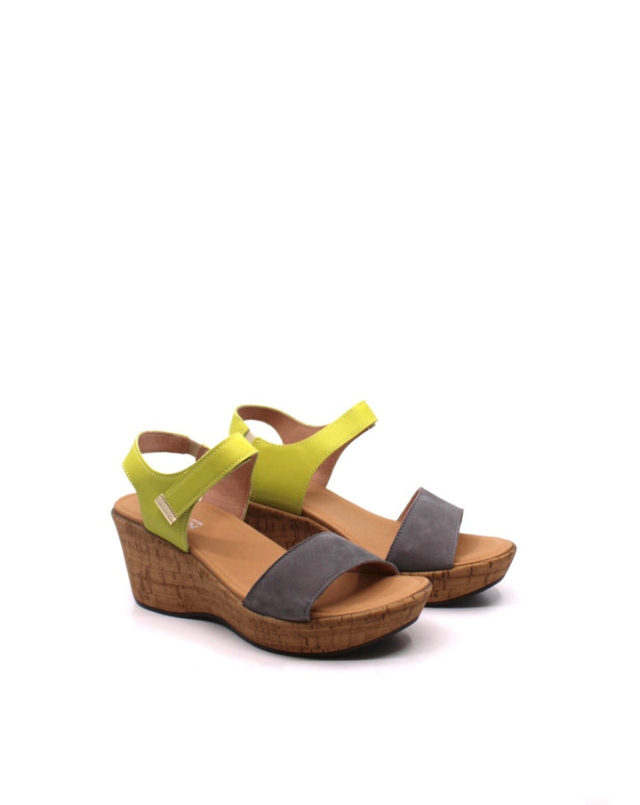 Naot Summer Smoke Grey/Soft Lime - Dear Lucy