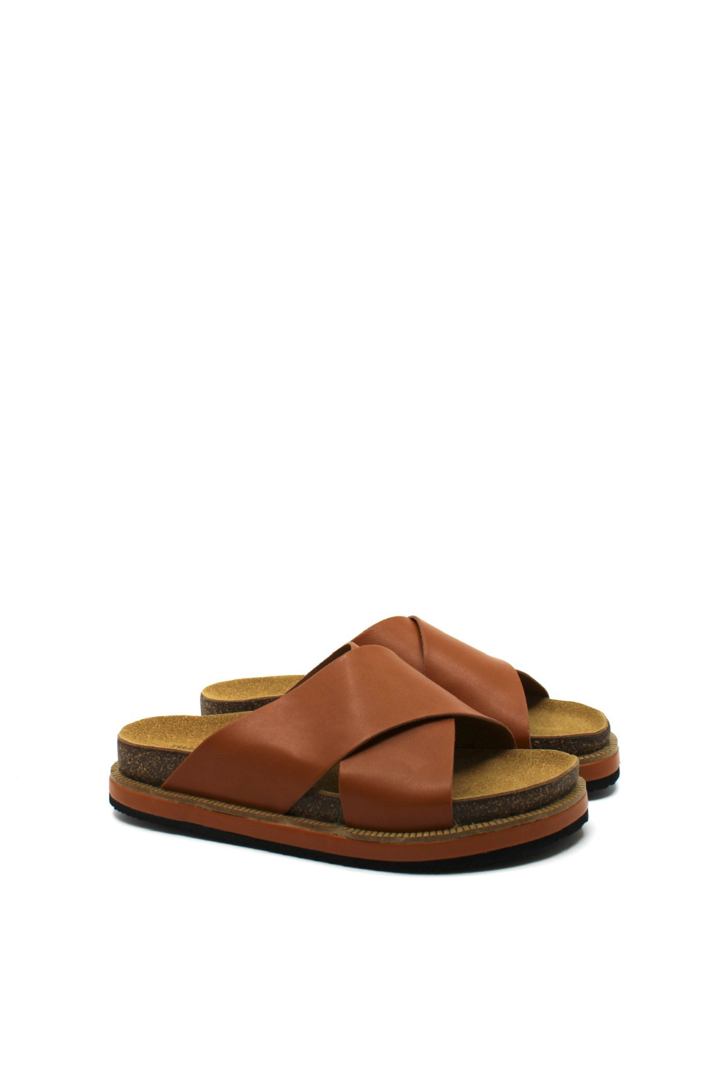 Free People Sidelines Footbed Tan - Dear Lucy