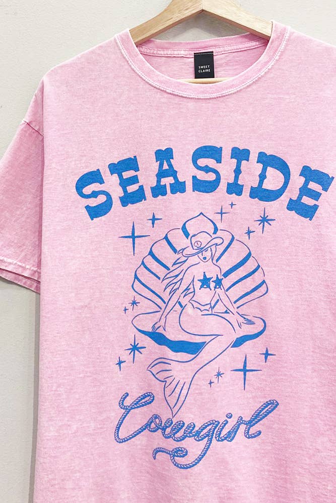 Seaside Cowgirl Mineral Tee - Dear Lucy