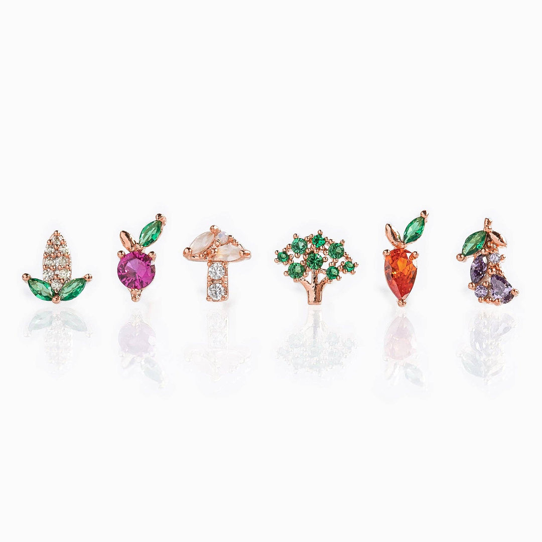 Farmers Market Veggie Stud Set