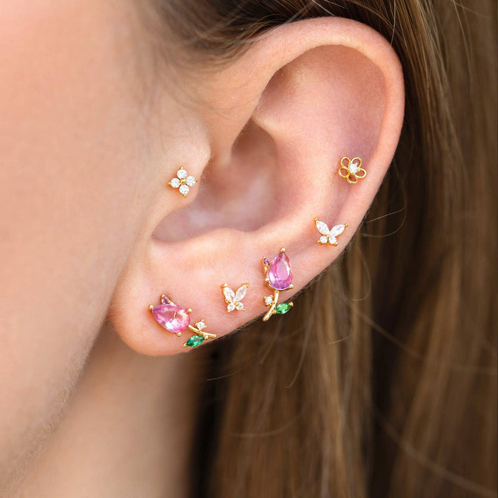 Blossoming Tulip Studs - Dear Lucy