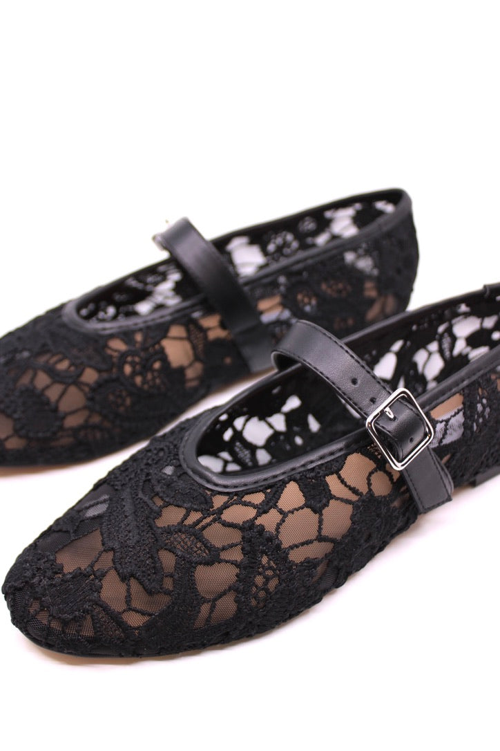 Steve Madden Dreaming Black Lace - Dear Lucy