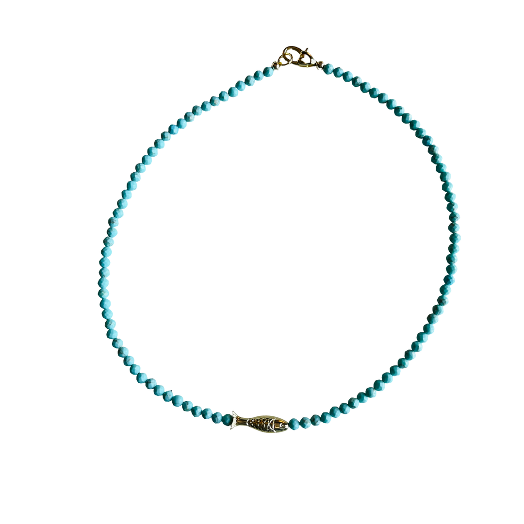 Market and King The Fresh Catch Fish Necklace - Dear Lucy