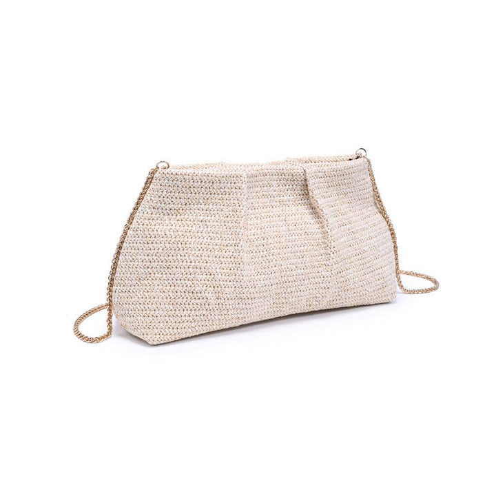 Moda Luxe Breeze Clutch Cream