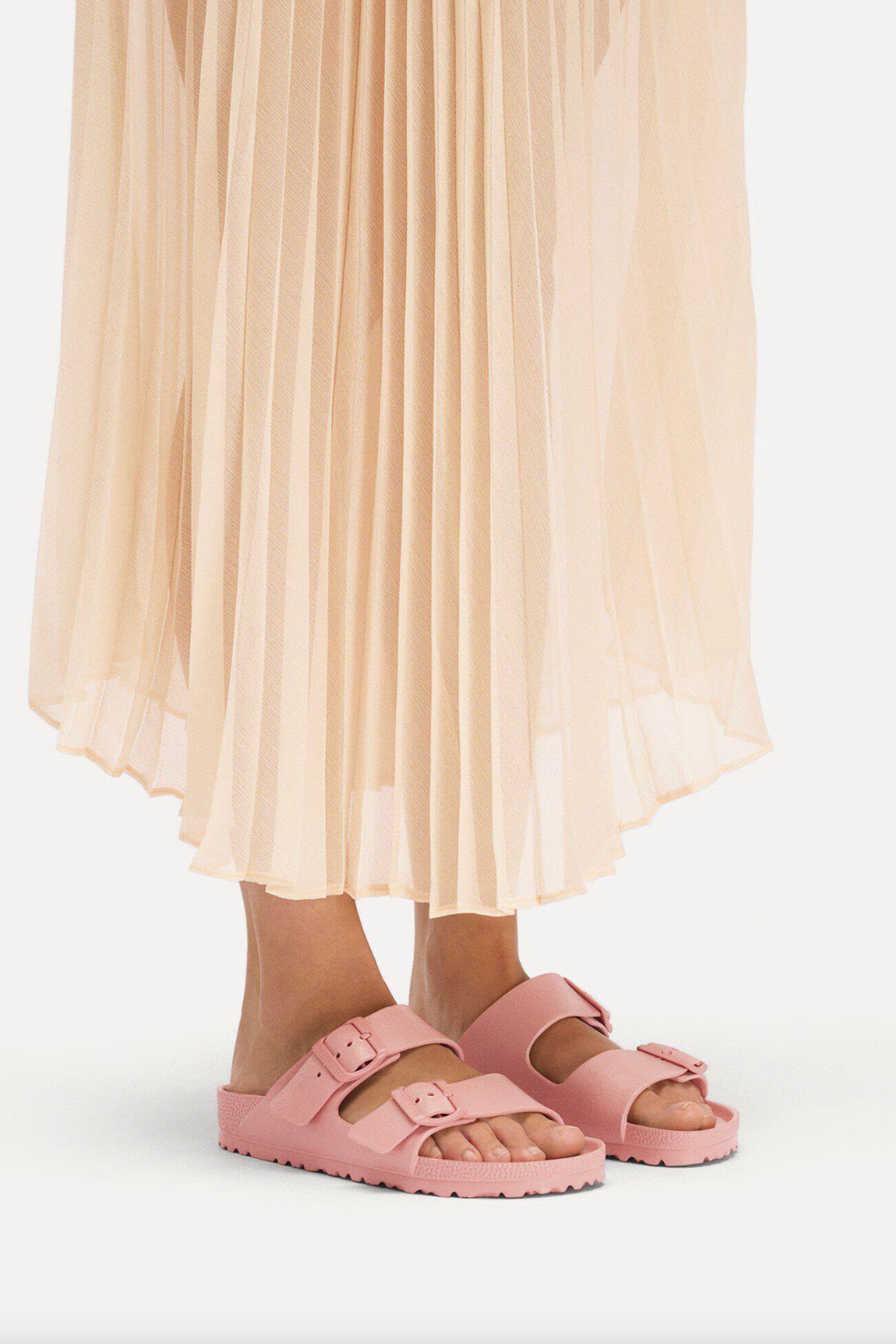 Birkenstock Arizona Big Buckle EVA – Pink Clay (Narrow) - Dear Lucy