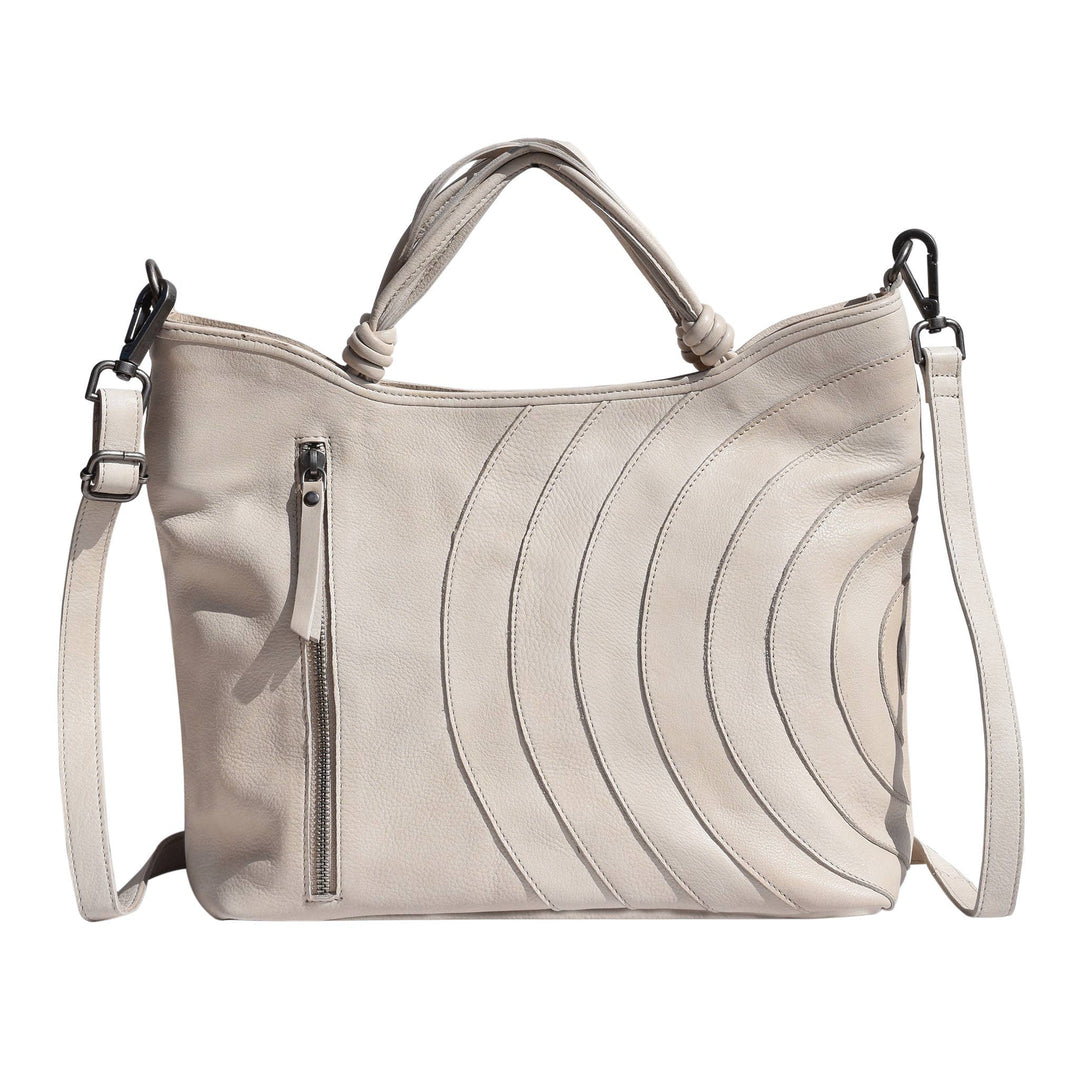 Latico Joplin Leather Tote Oat