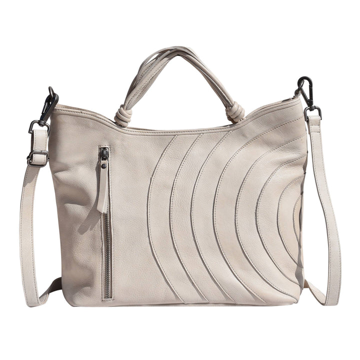 Latico Joplin Leather Tote Oat