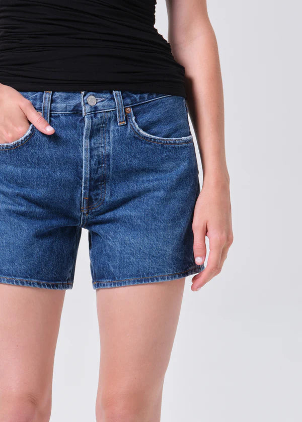 AGOLDE Parker Long Shorts in Enamour