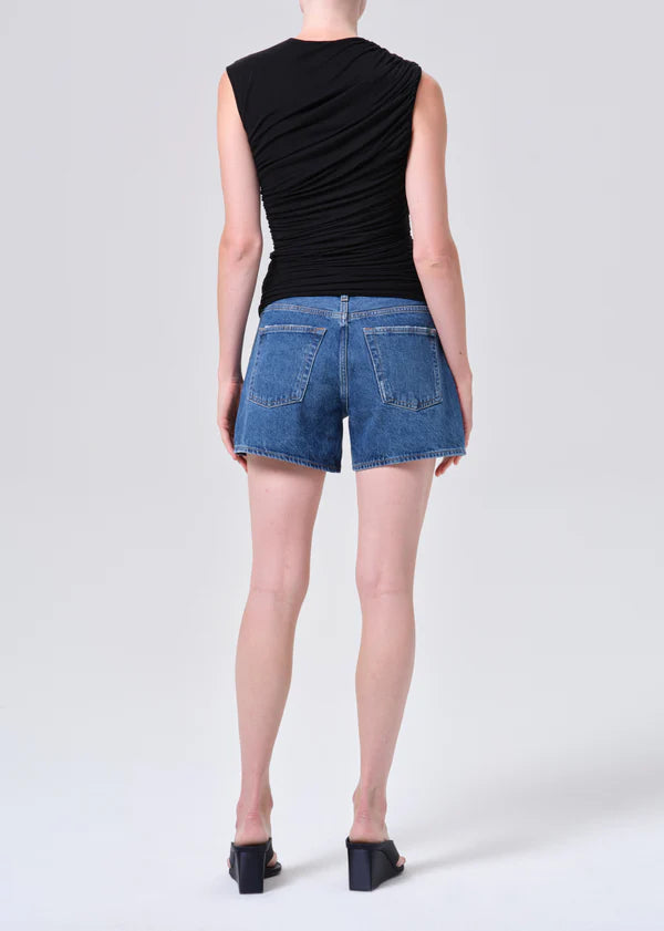 AGOLDE Parker Long Shorts in Enamour