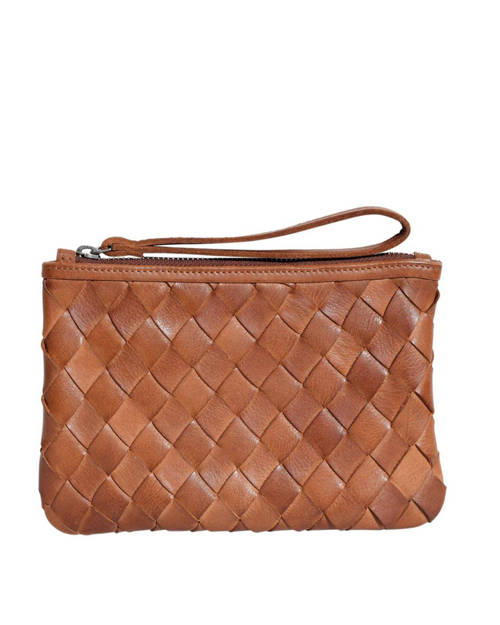 Latico Amal Wristlet in Cognac - Dear Lucy