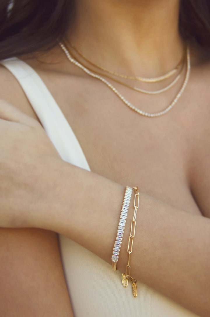 Links and Shine Bracelet Set of 2 - Dear Lucy