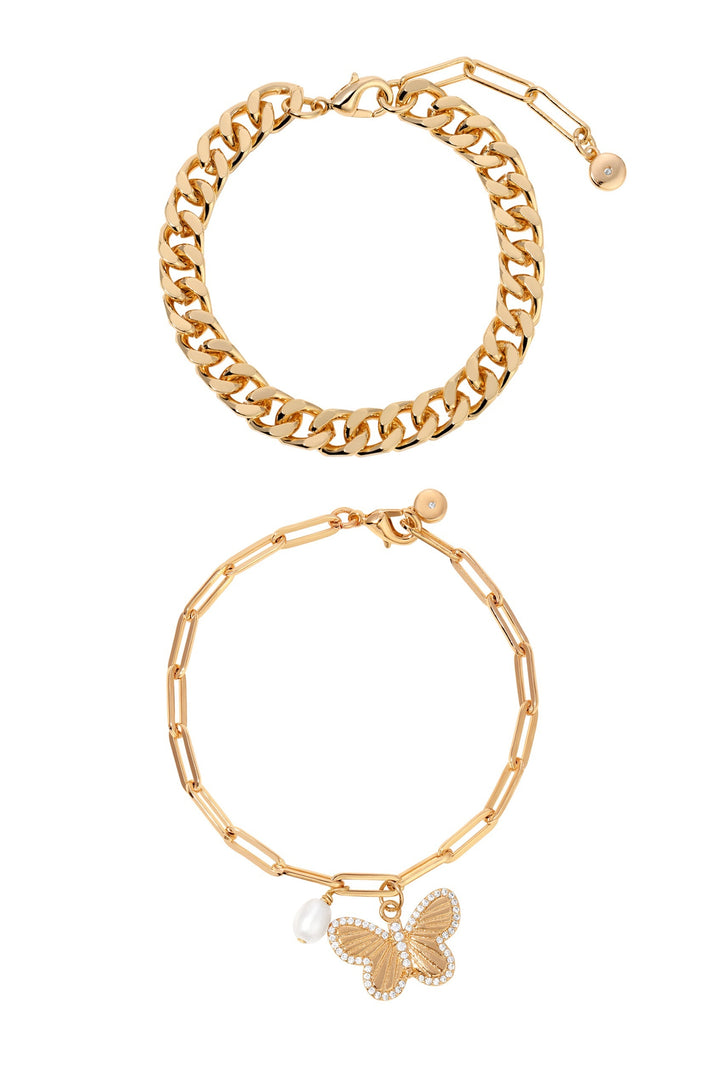 Ettika Butterfly Bracelet Set - Dear Lucy