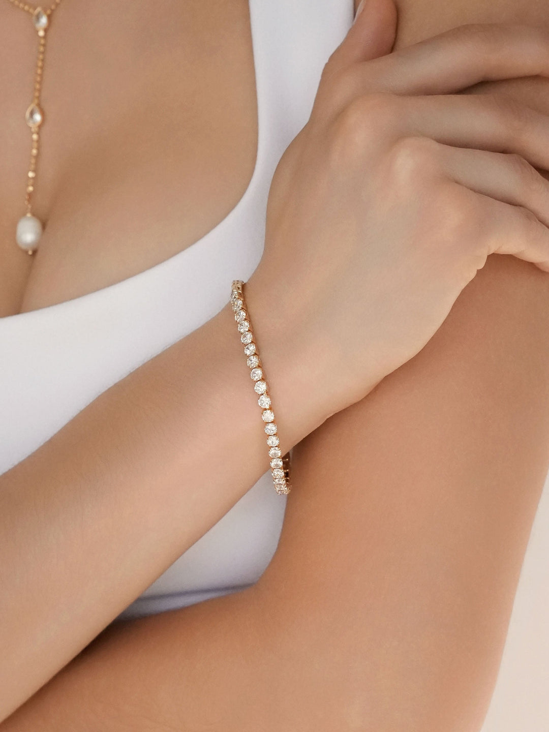 Single Row Tennis Bracelet - Dear Lucy