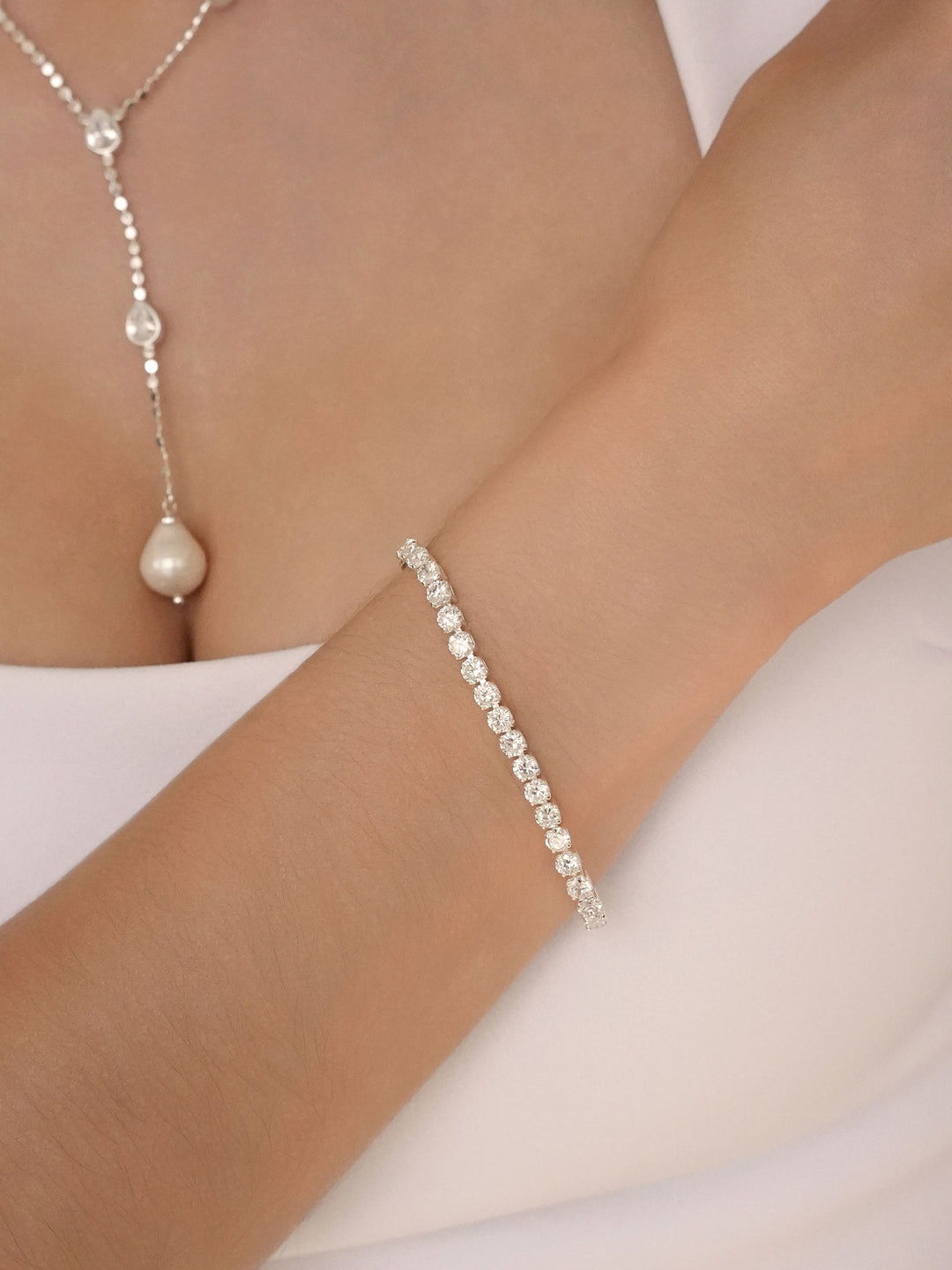 Single Row Tennis Bracelet - Dear Lucy