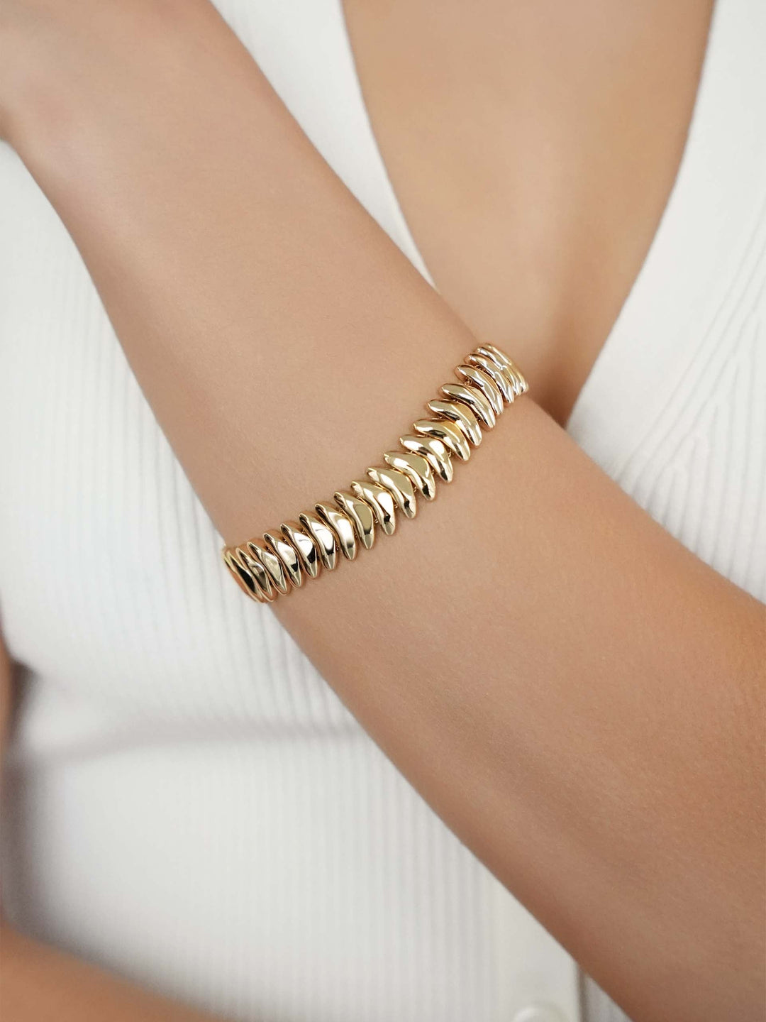 Metal Moderna Bracelet - Dear Lucy
